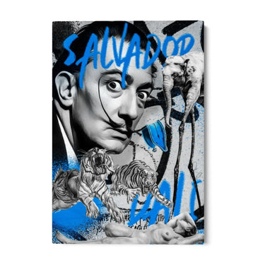 Quadro Stampa su Tela Salvador Dalì Graffiti - CupidoDesign