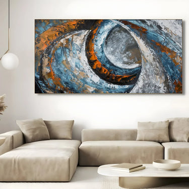 Quadro Stampa su Tela Scale infinite - CupidoDesign