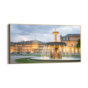 Quadro Stampa su Tela Schlossplatz, Stoccarda - CupidoDesign