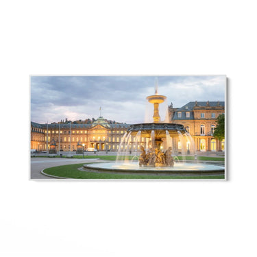 Quadro Stampa su Tela Schlossplatz, Stoccarda - CupidoDesign