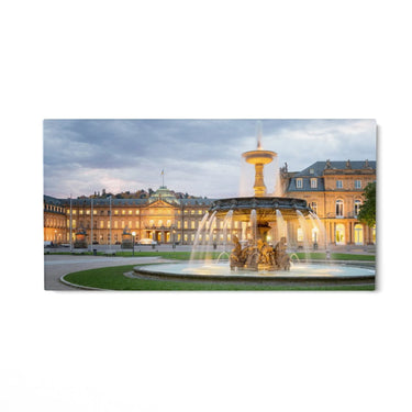 Quadro Stampa su Tela Schlossplatz, Stoccarda - CupidoDesign