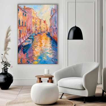 Quadro Stampa su Tela Scintille di Venezia - CupidoDesign