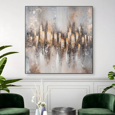 Quadro Stampa su Tela Scintille Metropolitane - CupidoDesign