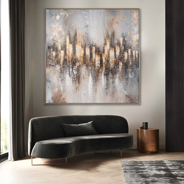 Quadro Stampa su Tela Scintille Metropolitane - CupidoDesign