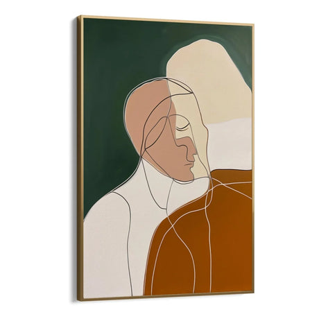 Quadro Stampa su Tela Semplice Intreccio - CupidoDesign
