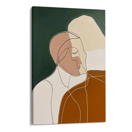 Quadro Stampa su Tela Semplice Intreccio - CupidoDesign