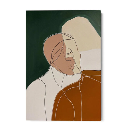 Quadro Stampa su Tela Semplice Intreccio - CupidoDesign