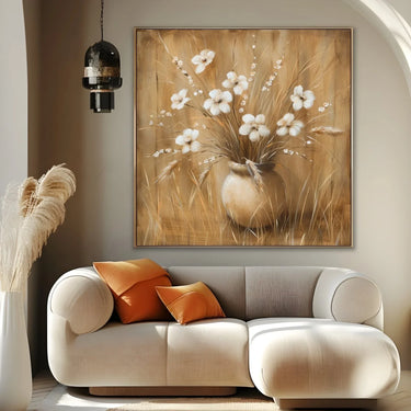 Quadro Stampa su Tela Semplicità Campestre - CupidoDesign