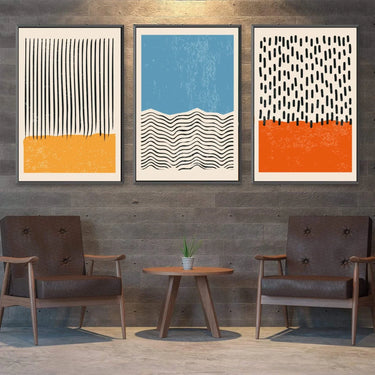 Quadro Stampa su Tela Semplicità tra le linee - CupidoDesign