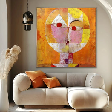 Quadro Stampa su Tela Senecio - Paul Klee - CupidoDesign