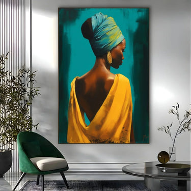 Quadro Stampa su Tela Sensualità Africana - CupidoDesign