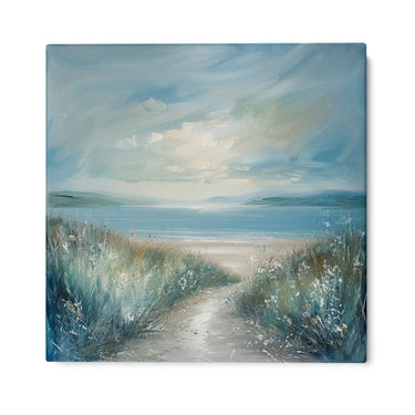 Quadro Stampa su Tela Sentiero verso il Mare - CupidoDesign