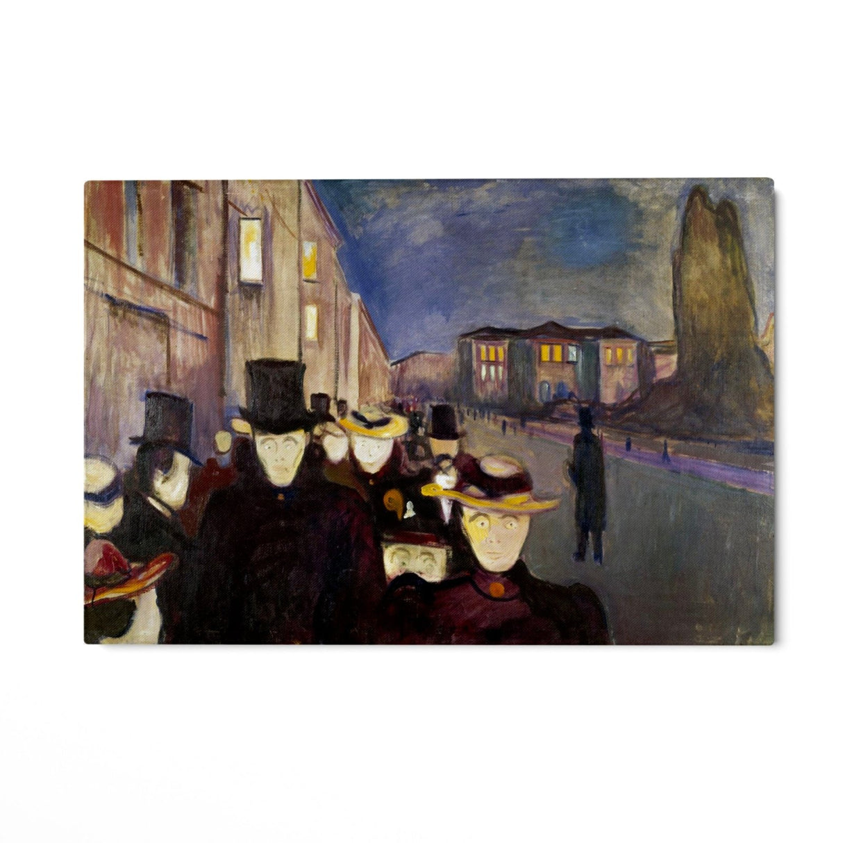 Sera sulla via Karl Johan, Edvard Munch - CupidoDesign