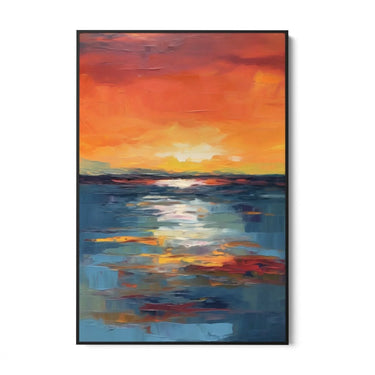 Quadro Stampa su Tela Serenità Lucente - CupidoDesign