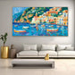 Quadro Stampa su Tela Sfumature di Positano - CupidoDesign