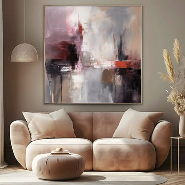 Quadro Stampa su Tela Sfumature astratte - CupidoDesign