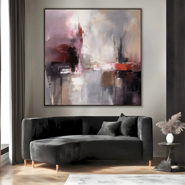 Quadro Stampa su Tela Sfumature astratte - CupidoDesign