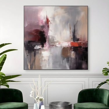 Quadro Stampa su Tela Sfumature astratte - CupidoDesign