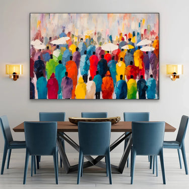 Quadro Stampa su Tela Sfumature di Prestigio - CupidoDesign
