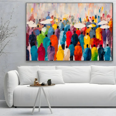 Quadro Stampa su Tela Sfumature di Prestigio - CupidoDesign