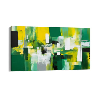 Quadro Stampa su Tela Sfumature Verdi - CupidoDesign
