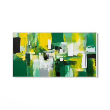 Quadro Stampa su Tela Sfumature Verdi - CupidoDesign