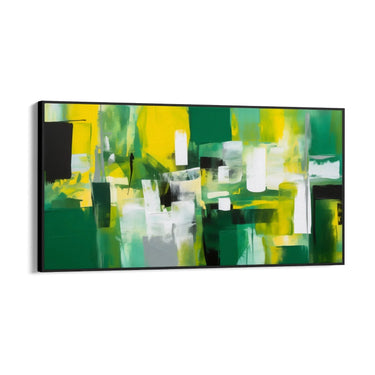 Quadro Stampa su Tela Sfumature Verdi - CupidoDesign