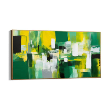 Quadro Stampa su Tela Sfumature Verdi - CupidoDesign