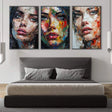 Quadro Stampa su Tela Sguardi intensi - CupidoDesign