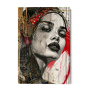 Quadro Stampa su Tela Sguardo Avvolgente - CupidoDesign