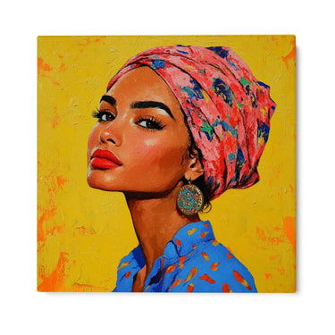 Quadro Stampa su Tela Sguardo del destino - CupidoDesign