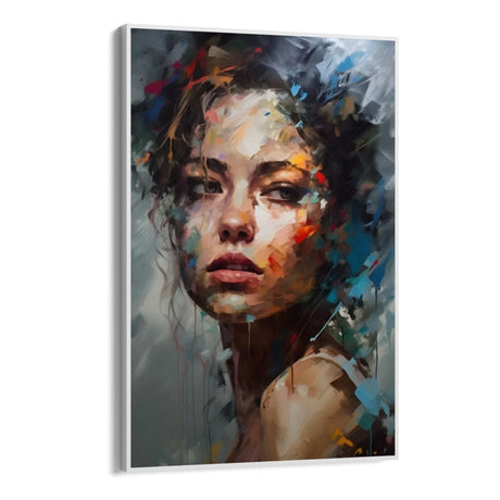 Quadro Stampa su Tela Sguardo Femminile - CupidoDesign