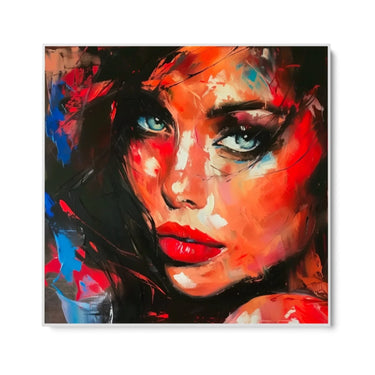 Quadro Stampa su Tela Sguardo Innocente - CupidoDesign