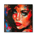 Quadro Stampa su Tela Sguardo Innocente - CupidoDesign