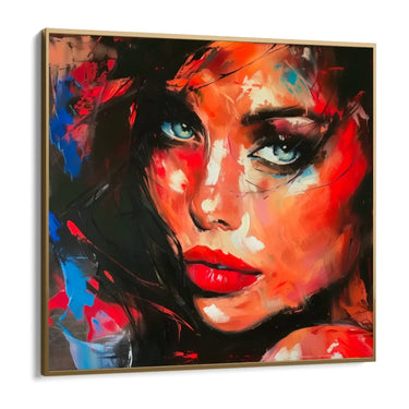 Quadro Stampa su Tela Sguardo Innocente - CupidoDesign