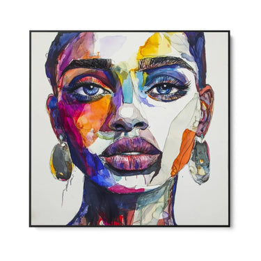 Quadro Stampa su Tela Sguardo senza confini - CupidoDesign