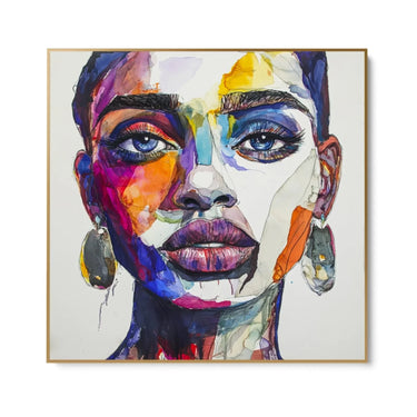 Quadro Stampa su Tela Sguardo senza confini - CupidoDesign