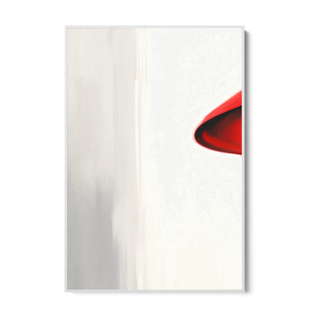 Quadro Stampa su Tela Sguardo Scarlatto - CupidoDesign