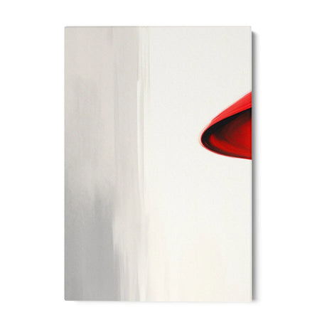 Quadro Stampa su Tela Sguardo Scarlatto - CupidoDesign