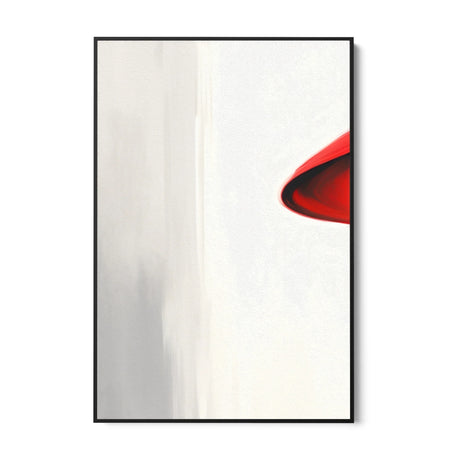 Quadro Stampa su Tela Sguardo Scarlatto - CupidoDesign
