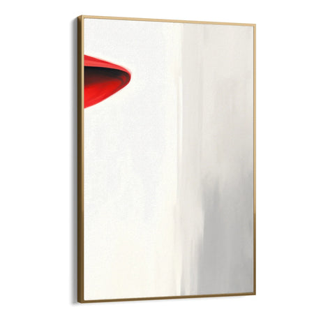 Quadro Stampa su Tela Sguardo Scarlatto - CupidoDesign