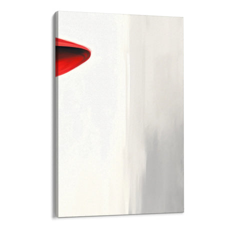 Quadro Stampa su Tela Sguardo Scarlatto - CupidoDesign