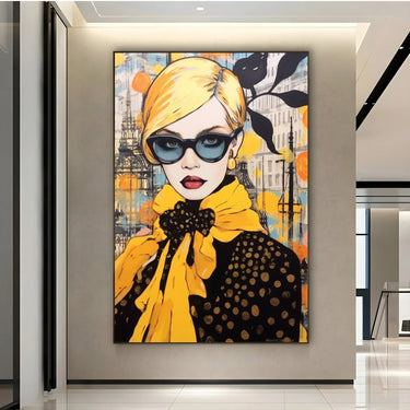 Quadro Stampa su Tela Silent Elegance - CupidoDesign