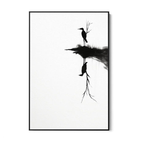 Quadro Stampa su Tela Silenzio Astratto - CupidoDesign
