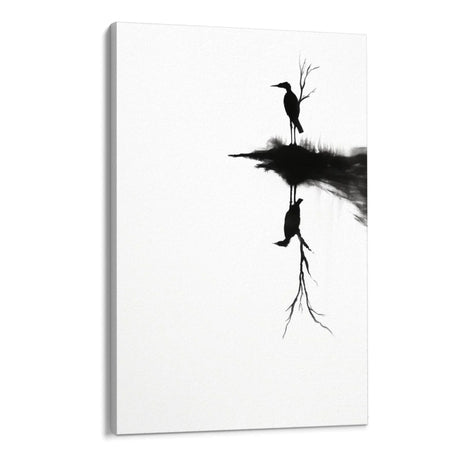 Quadro Stampa su Tela Silenzio Astratto - CupidoDesign
