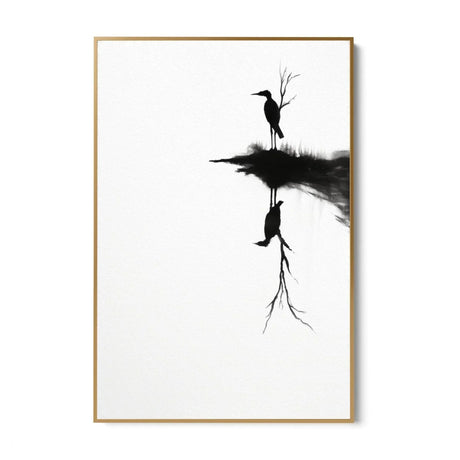 Quadro Stampa su Tela Silenzio Astratto - CupidoDesign