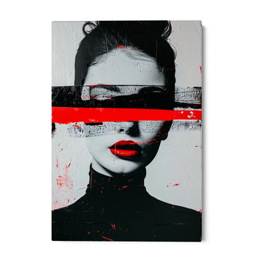 Quadro Stampa su Tela Silenzio degli Occhi - CupidoDesign