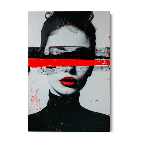 Quadro Stampa su Tela Silenzio degli Occhi - CupidoDesign