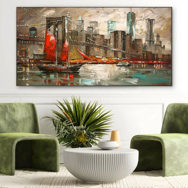 Quadro Stampa su Tela Silenzio del mare - CupidoDesign