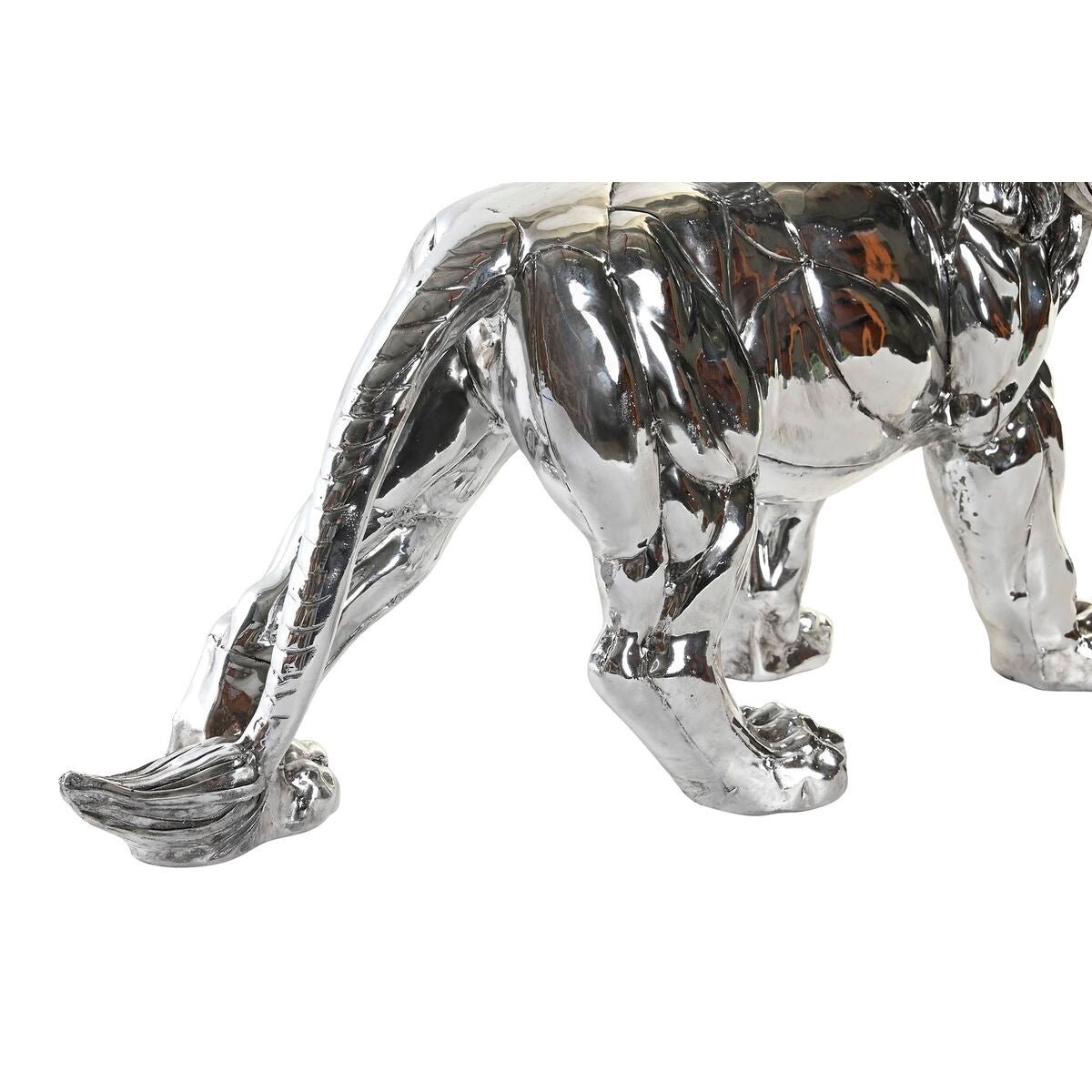 Silver Lion 55,5 x 17,5 x 38,5 cm